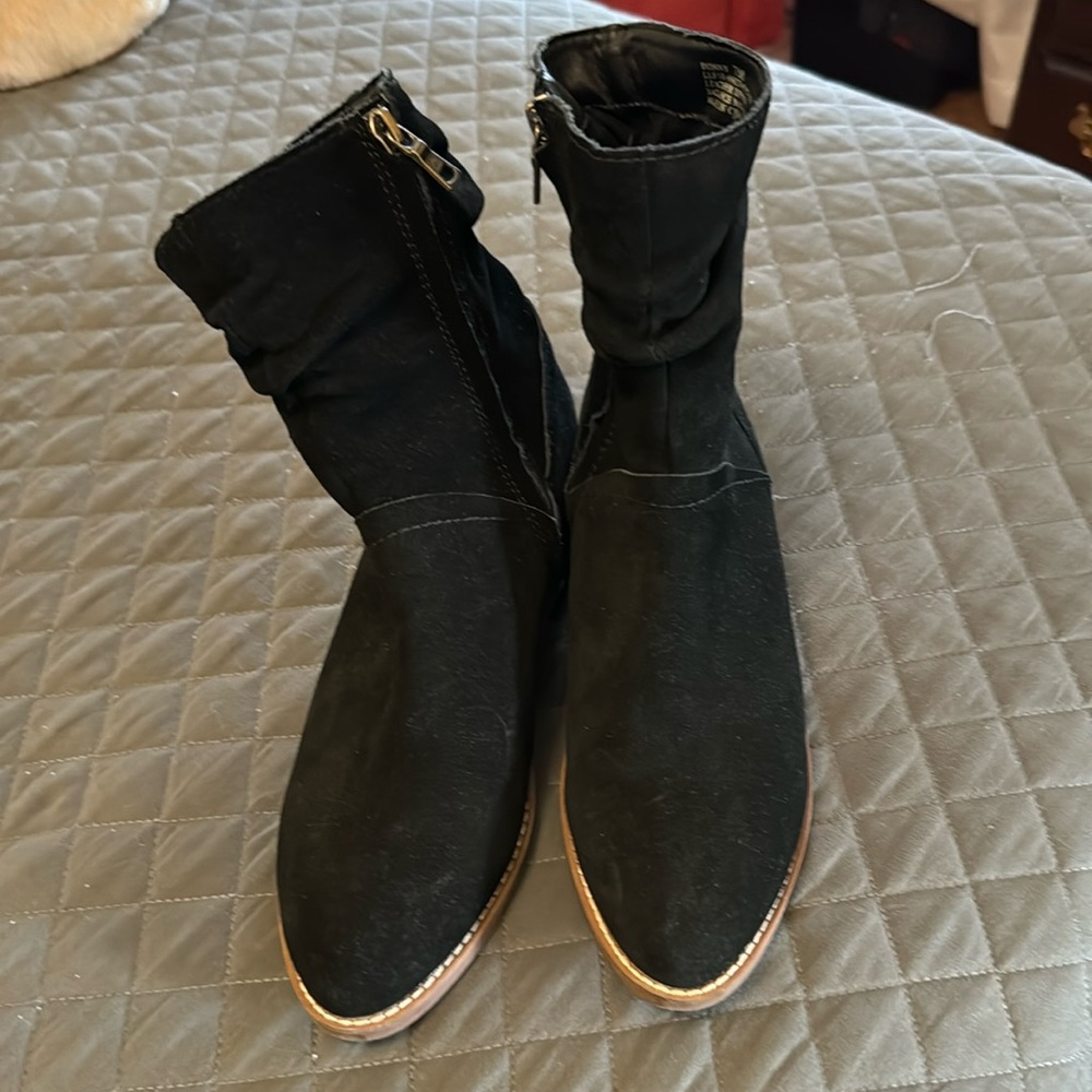 Lucca ankle booties.